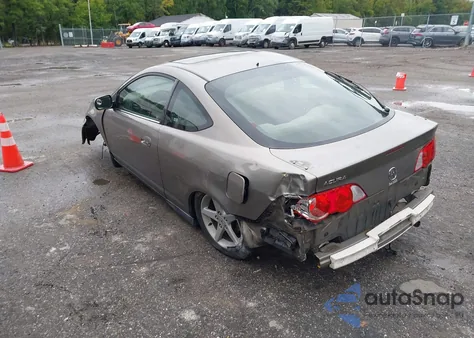 2004 Acura Rsx из США, поврежденный, VIN JH4DC54844S016572